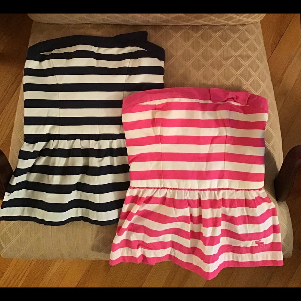 Abercrombie Kids Strapless Tops Lot of 2